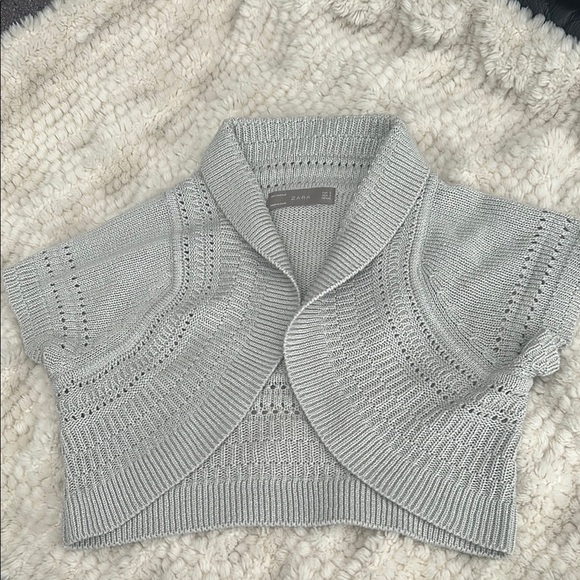 Zara Sweaters - ZARA Elegant Gray Knit Sweater Shrug. EUC. Small